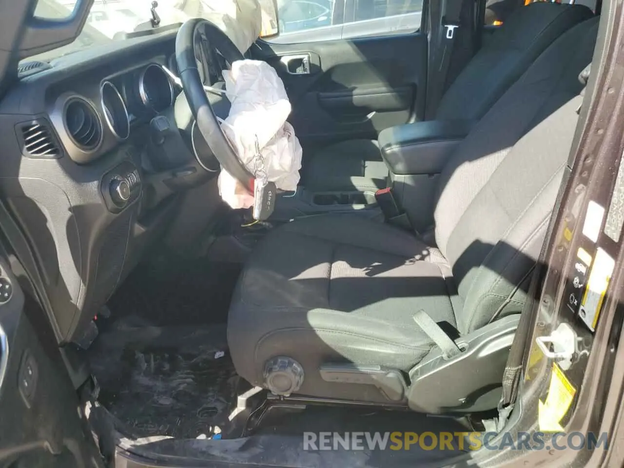 7 fotografías del automóvil dañado 1C4HJXDN0LW237426 JEEP WRANGLER 2020