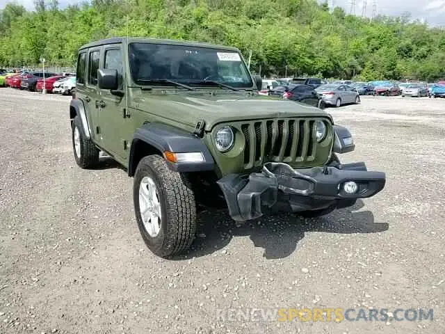13 fotografías del automóvil dañado 1C4HJXDN0LW344315 JEEP WRANGLER 2020