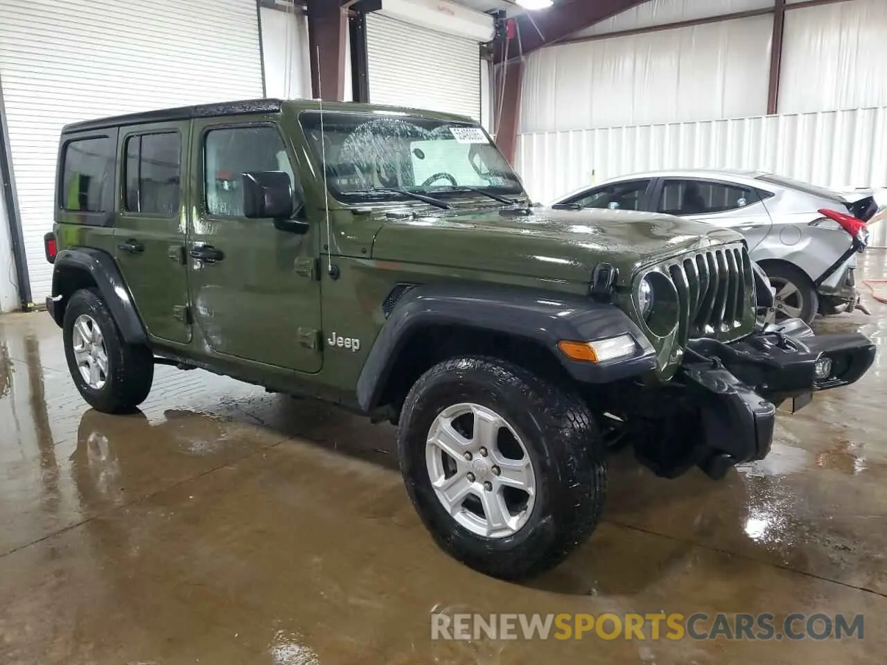 4 fotografías del automóvil dañado 1C4HJXDN0LW344315 JEEP WRANGLER 2020