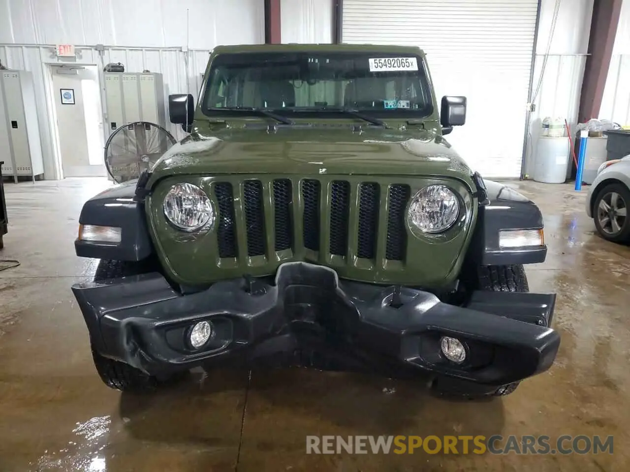 5 fotografías del automóvil dañado 1C4HJXDN0LW344315 JEEP WRANGLER 2020