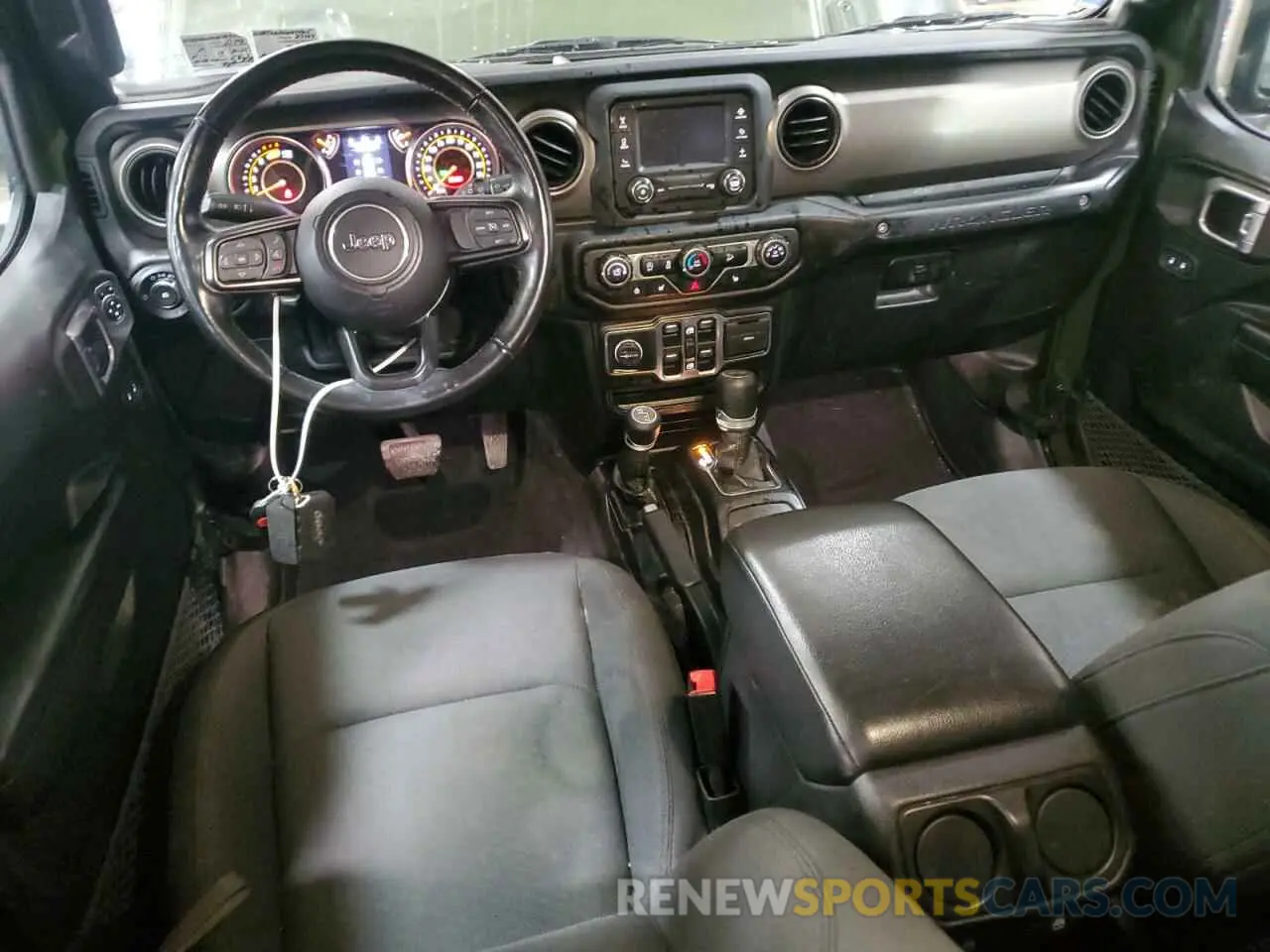 8 fotografías del automóvil dañado 1C4HJXDN0LW344315 JEEP WRANGLER 2020