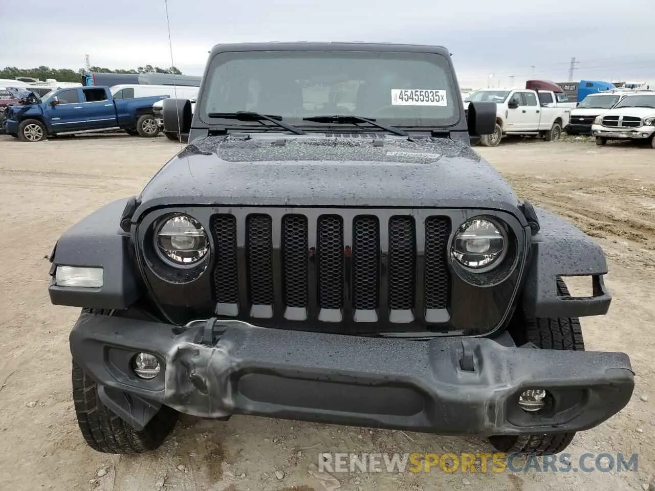5 fotografías del automóvil dañado 1C4HJXDN1LW159500 JEEP WRANGLER 2020