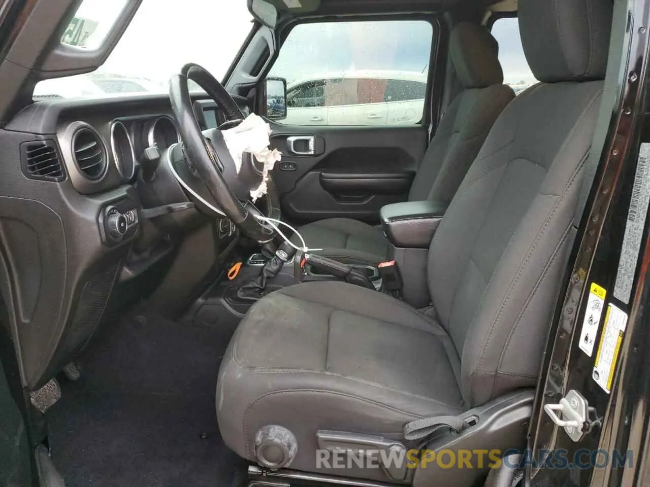 7 fotografías del automóvil dañado 1C4HJXDN1LW159500 JEEP WRANGLER 2020