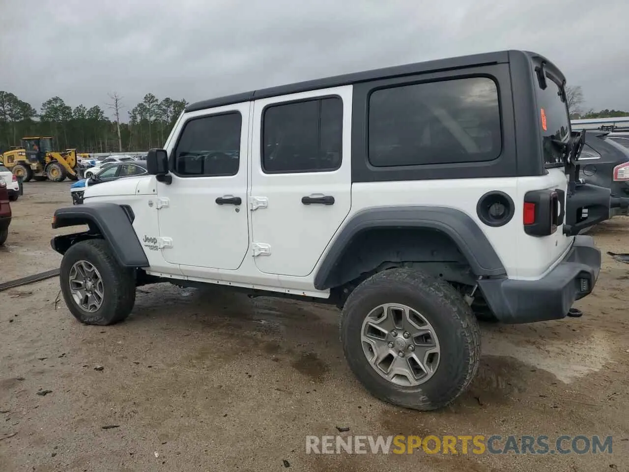 2 fotografías del automóvil dañado 1C4HJXDN1LW183246 JEEP WRANGLER 2020