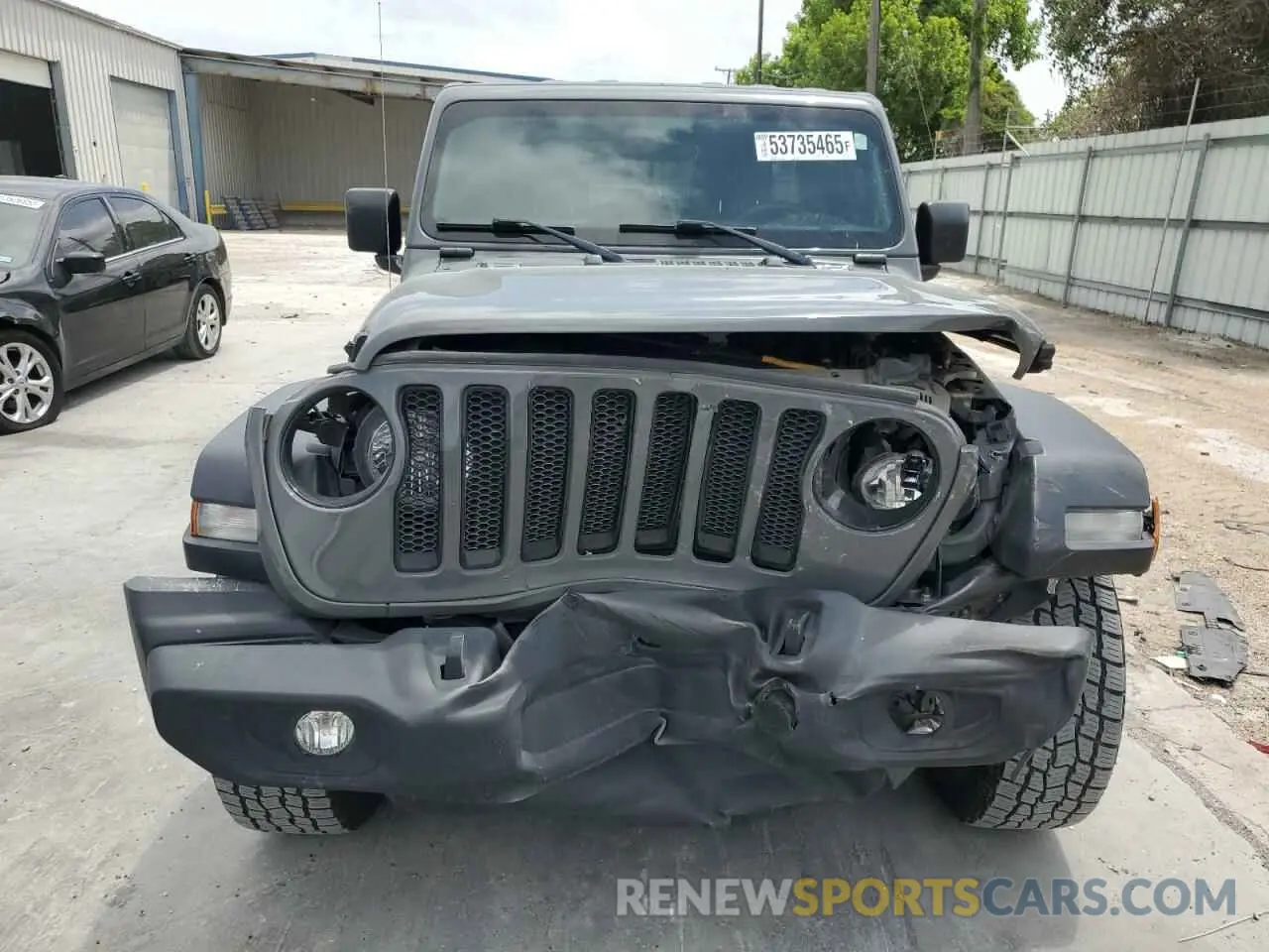 5 fotografías del automóvil dañado 1C4HJXDN1LW235278 JEEP WRANGLER 2020