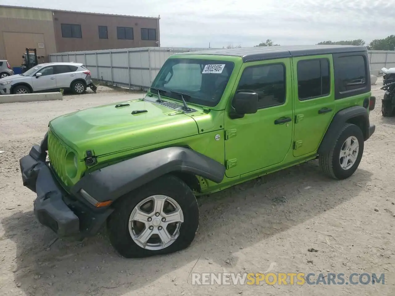 1 fotografías del automóvil dañado 1C4HJXDN2LW113951 JEEP WRANGLER 2020
