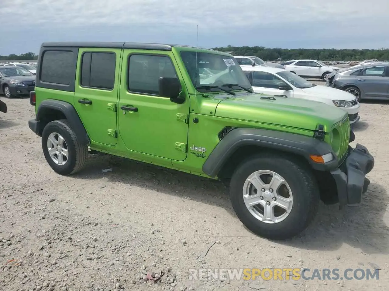 4 fotografías del automóvil dañado 1C4HJXDN2LW113951 JEEP WRANGLER 2020