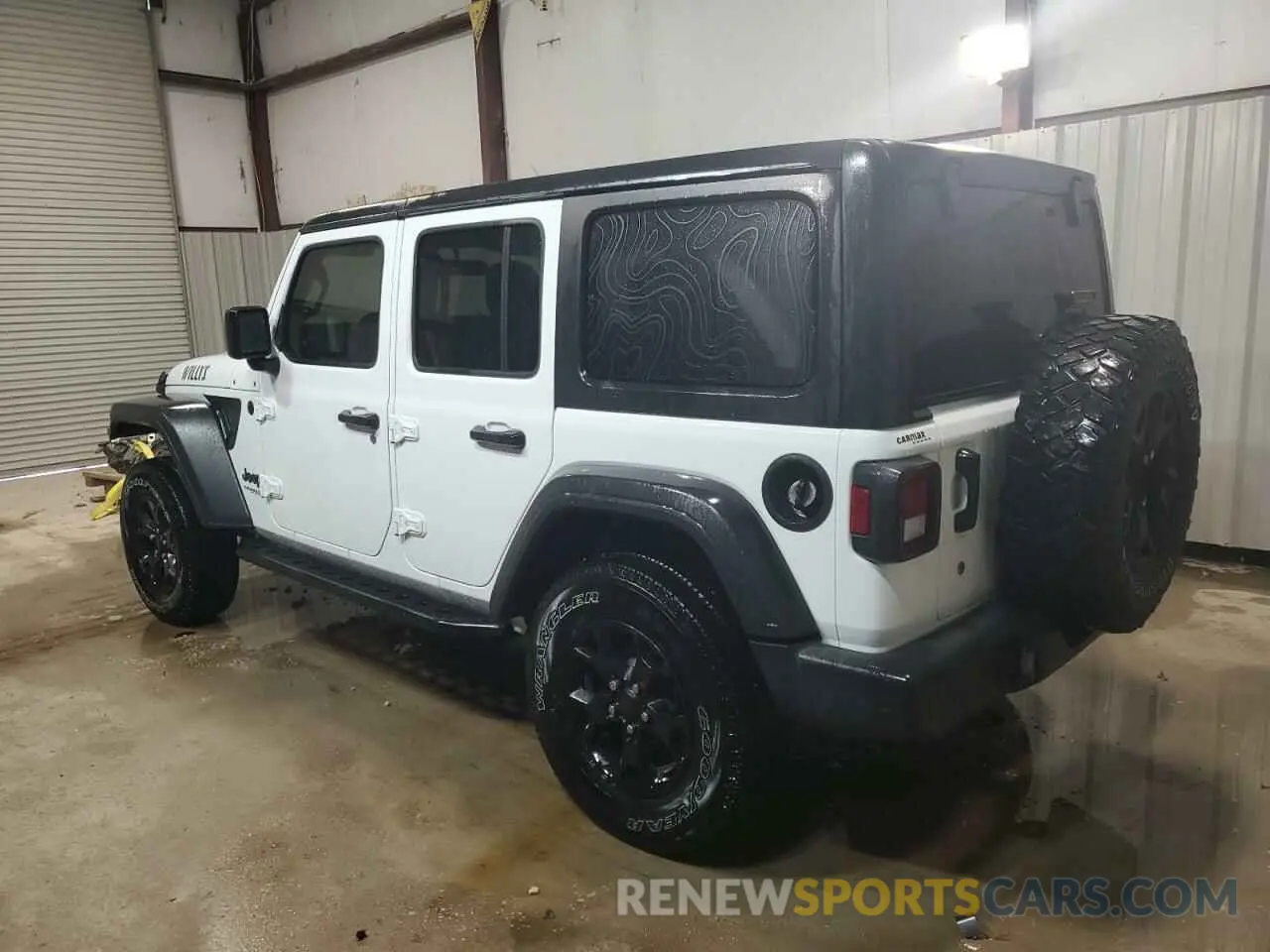 2 fotografías del automóvil dañado 1C4HJXDN2LW170053 JEEP WRANGLER 2020