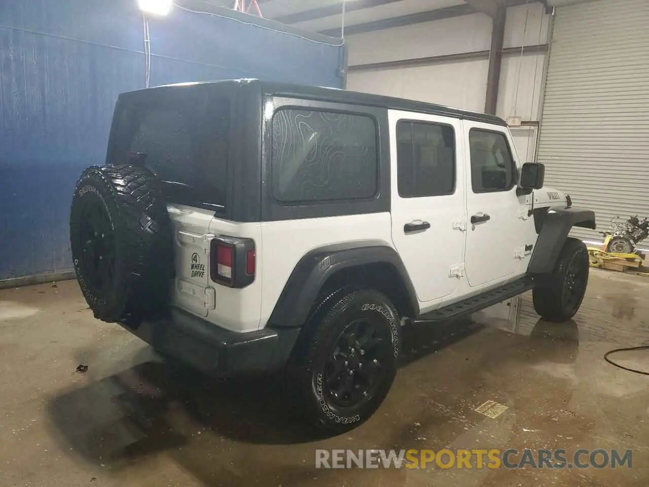 3 fotografías del automóvil dañado 1C4HJXDN2LW170053 JEEP WRANGLER 2020