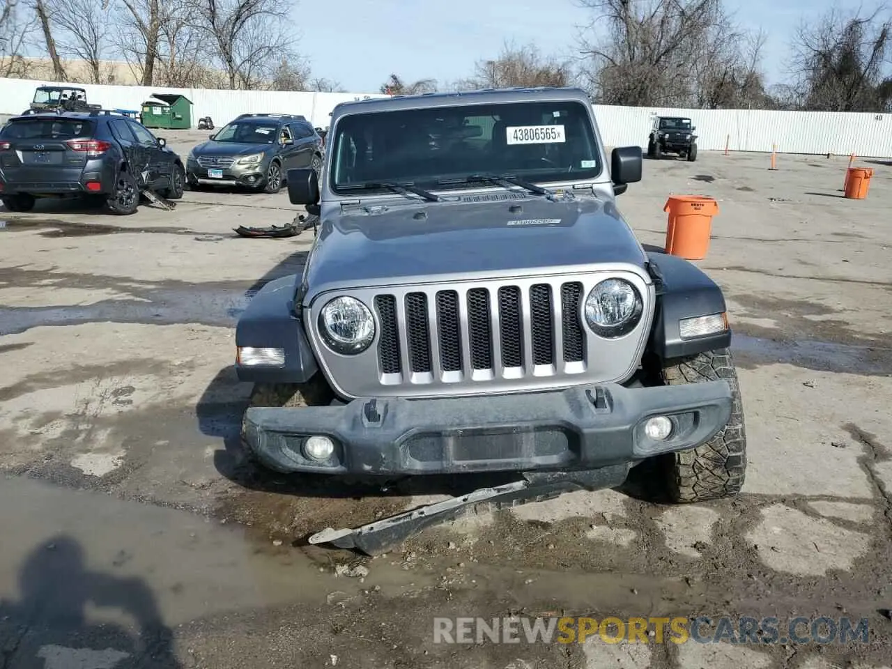 5 fotografías del automóvil dañado 1C4HJXDN2LW198824 JEEP WRANGLER 2020