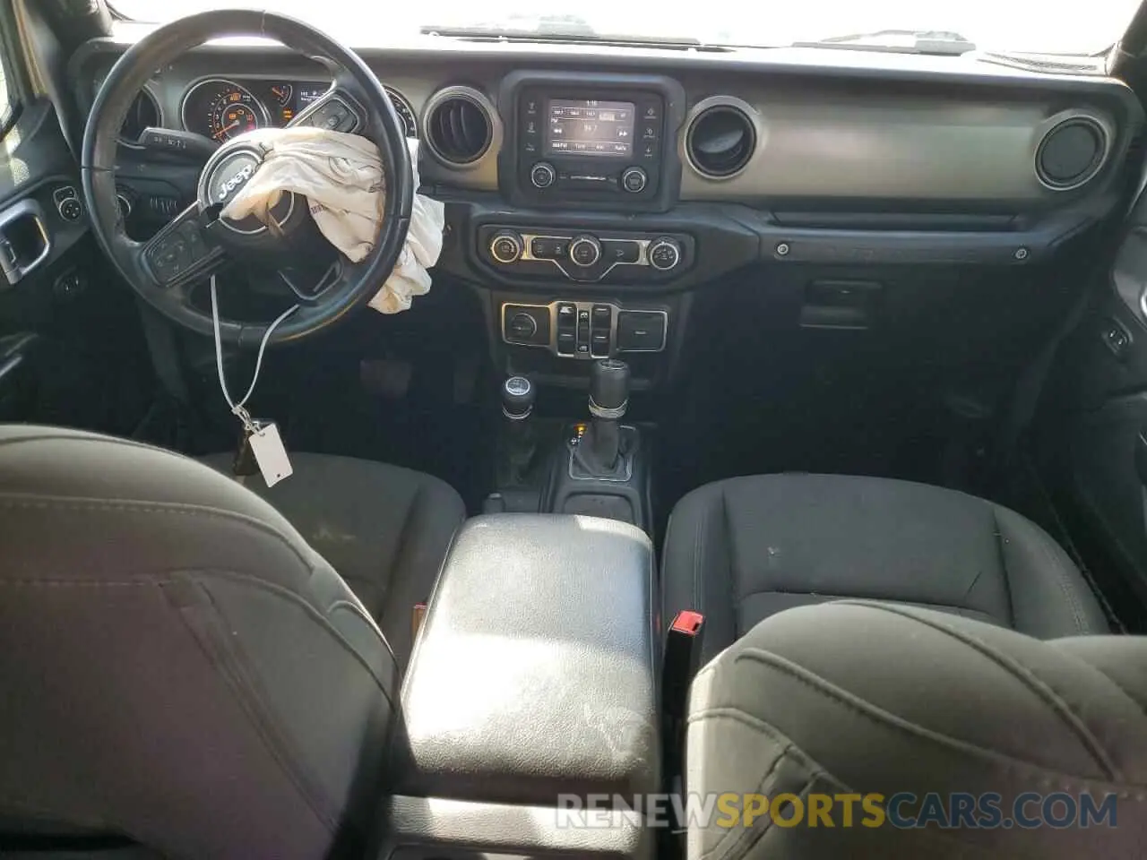 8 fotografías del automóvil dañado 1C4HJXDN2LW198824 JEEP WRANGLER 2020