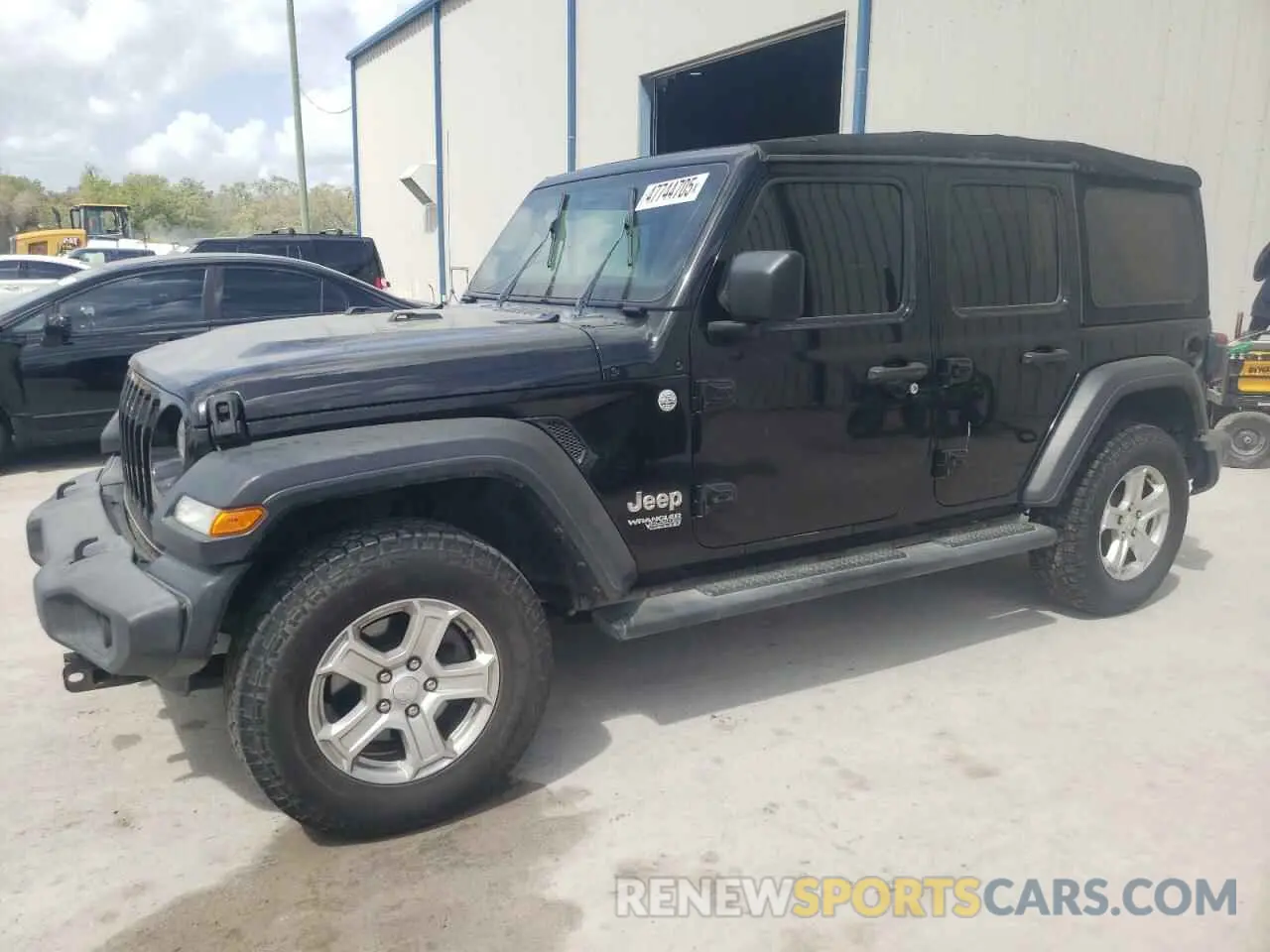 1 fotografías del automóvil dañado 1C4HJXDN2LW225567 JEEP WRANGLER 2020