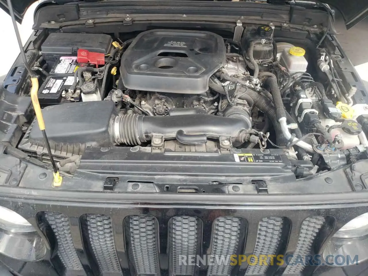 12 fotografías del automóvil dañado 1C4HJXDN2LW225567 JEEP WRANGLER 2020