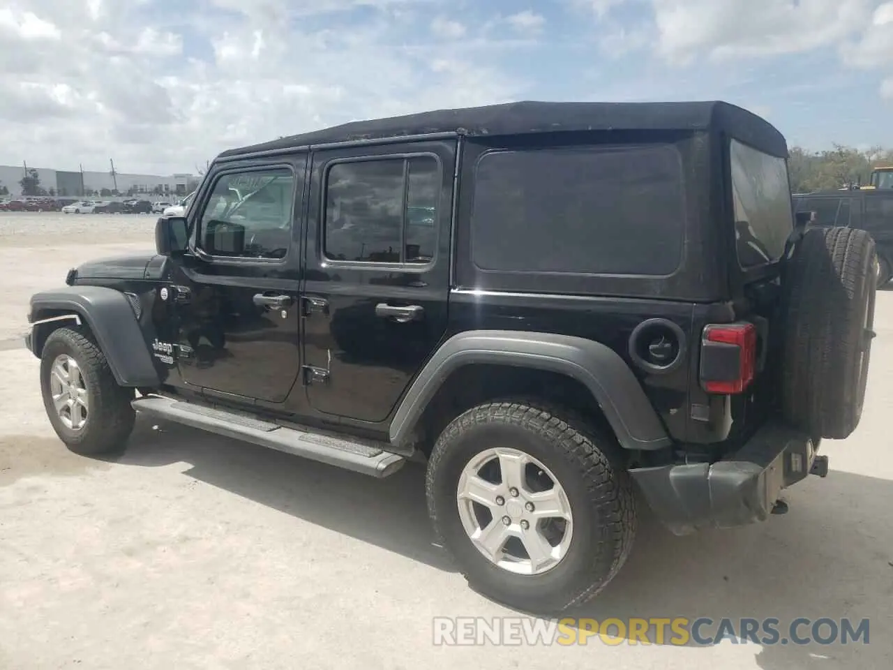 2 fotografías del automóvil dañado 1C4HJXDN2LW225567 JEEP WRANGLER 2020