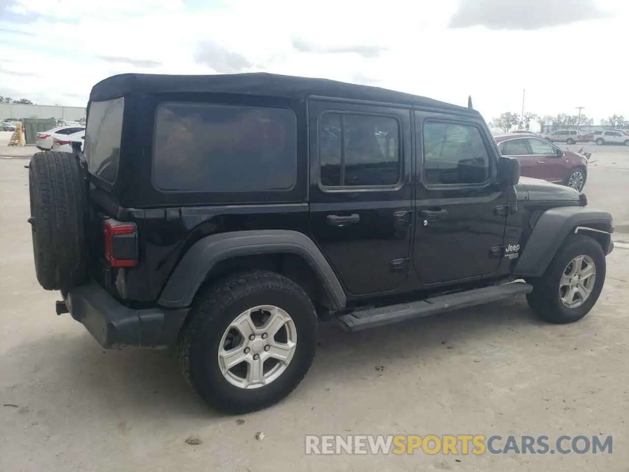 3 fotografías del automóvil dañado 1C4HJXDN2LW225567 JEEP WRANGLER 2020
