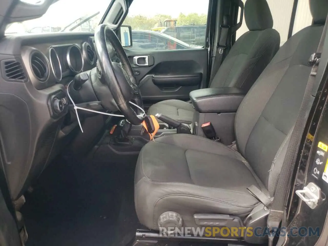 7 fotografías del automóvil dañado 1C4HJXDN2LW225567 JEEP WRANGLER 2020