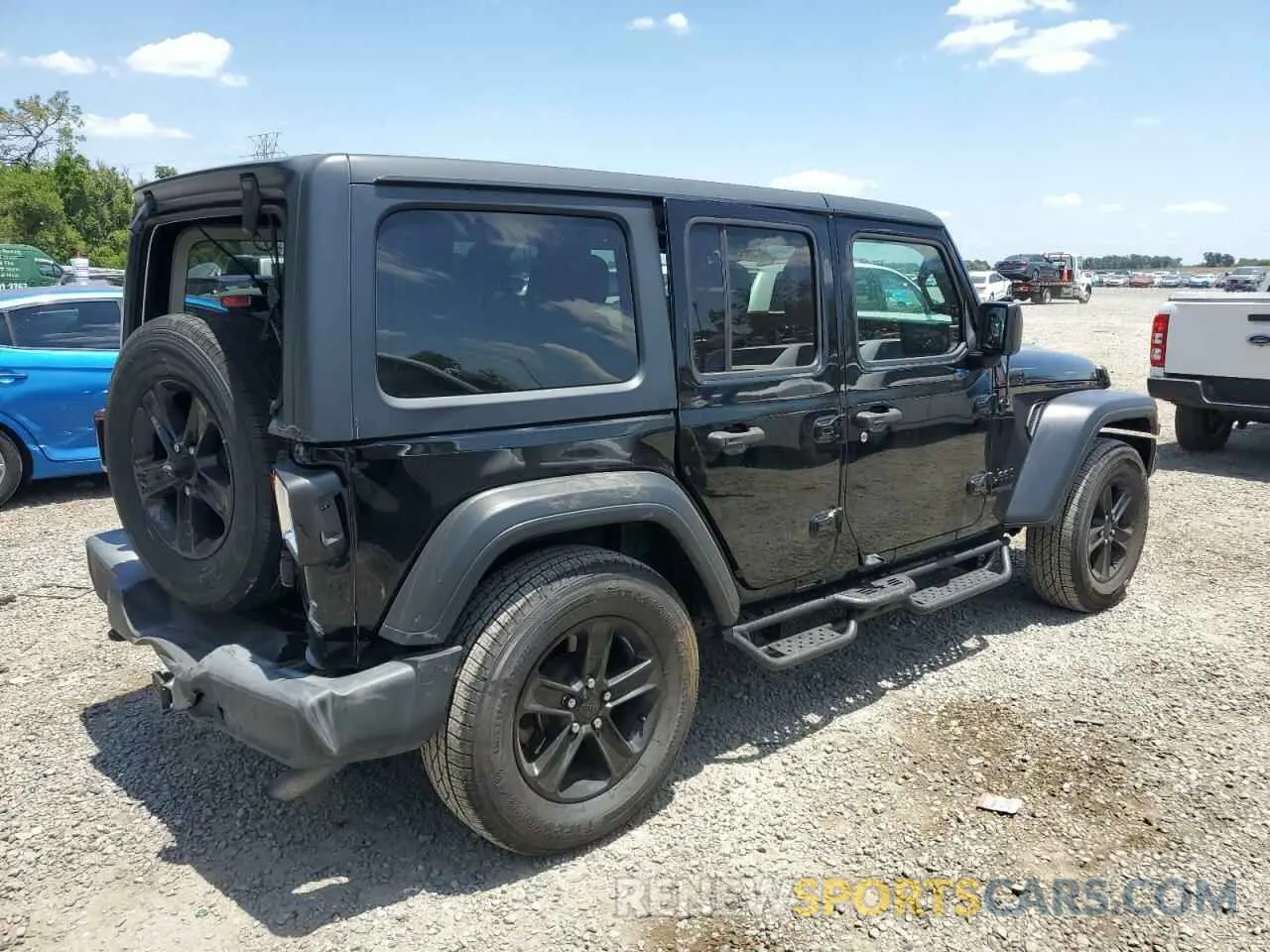 3 fotografías del automóvil dañado 1C4HJXDN2LW285896 JEEP WRANGLER 2020
