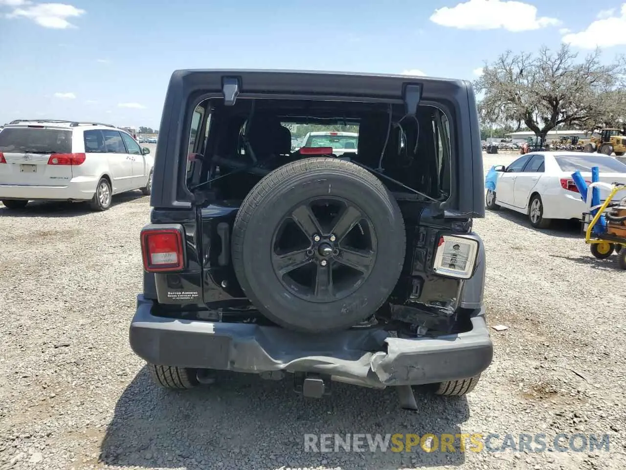 6 fotografías del automóvil dañado 1C4HJXDN2LW285896 JEEP WRANGLER 2020