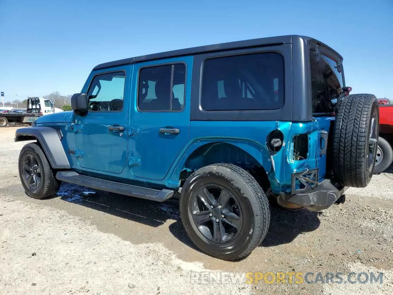 2 fotografías del automóvil dañado 1C4HJXDN2LW335759 JEEP WRANGLER 2020