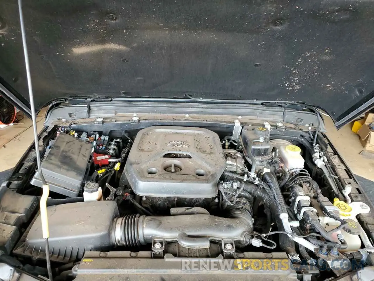 12 fotografías del automóvil dañado 1C4HJXDN2LW348317 JEEP WRANGLER 2020