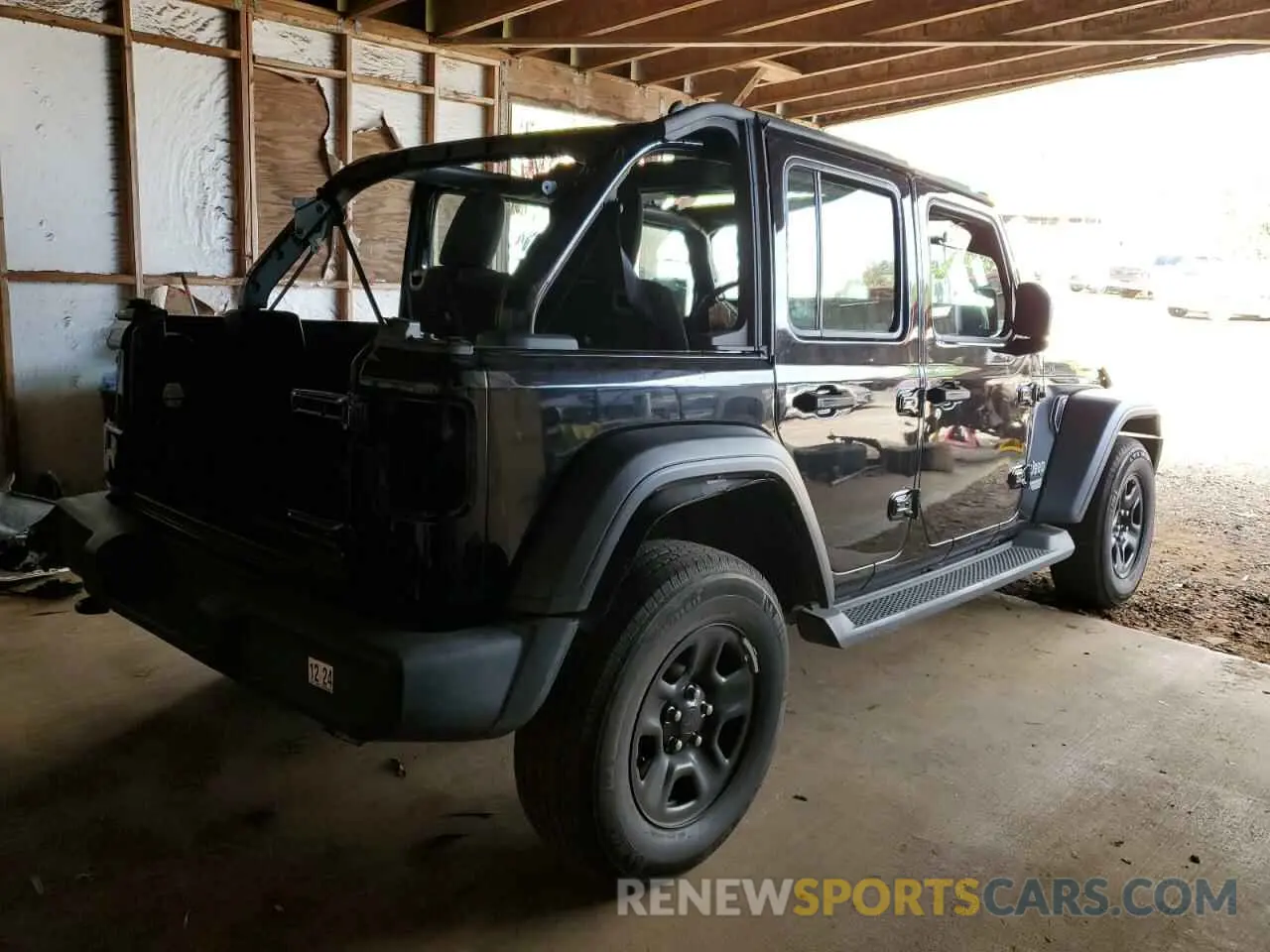 3 fotografías del automóvil dañado 1C4HJXDN2LW348317 JEEP WRANGLER 2020