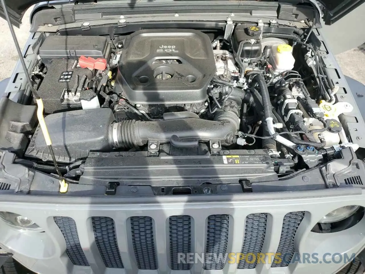 12 fotografías del automóvil dañado 1C4HJXDN3LW138857 JEEP WRANGLER 2020