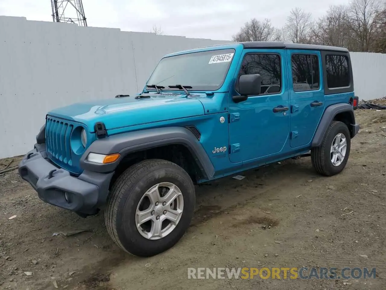 1 fotografías del automóvil dañado 1C4HJXDN4LW123686 JEEP WRANGLER 2020