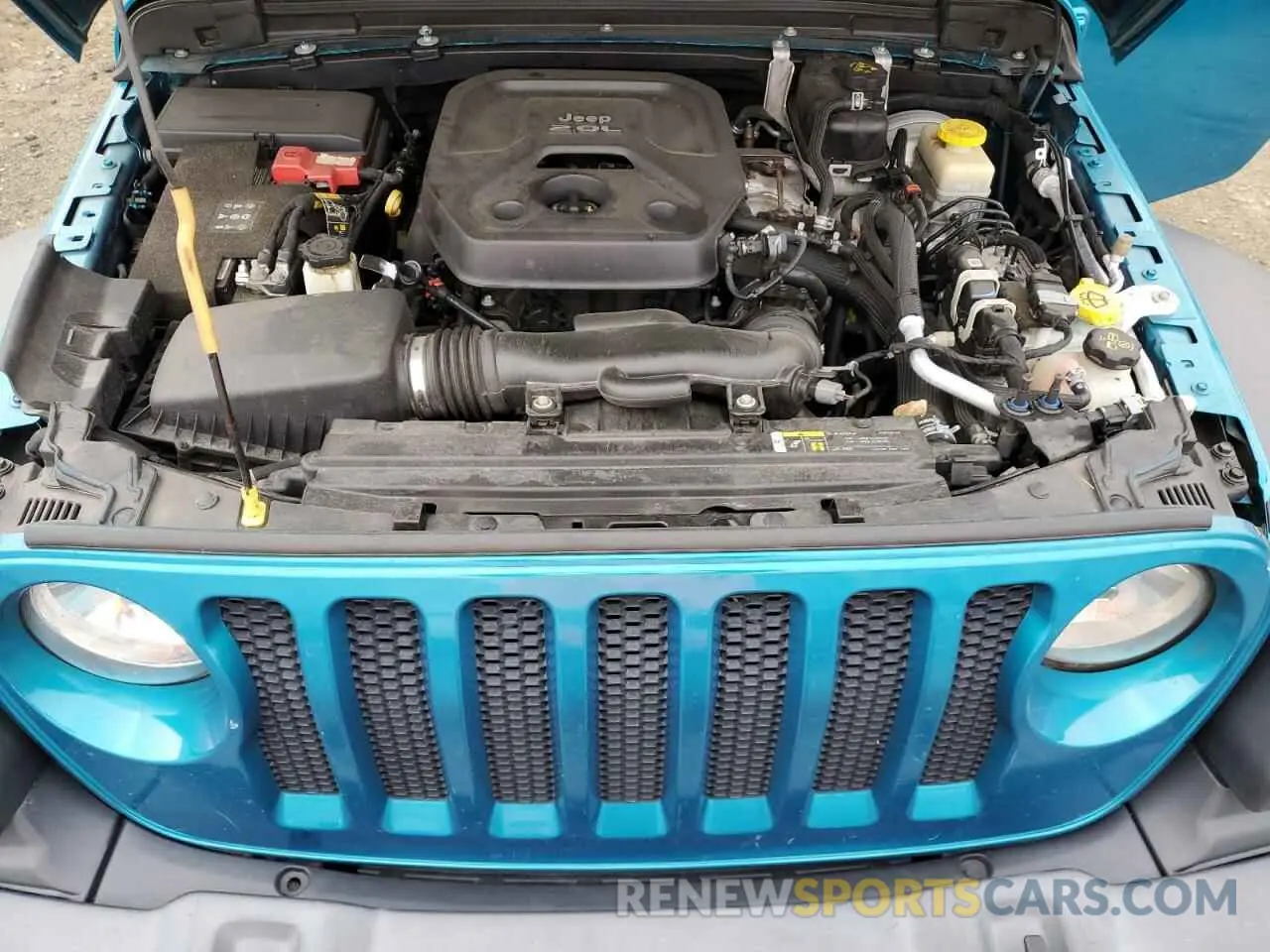 12 fotografías del automóvil dañado 1C4HJXDN4LW123686 JEEP WRANGLER 2020