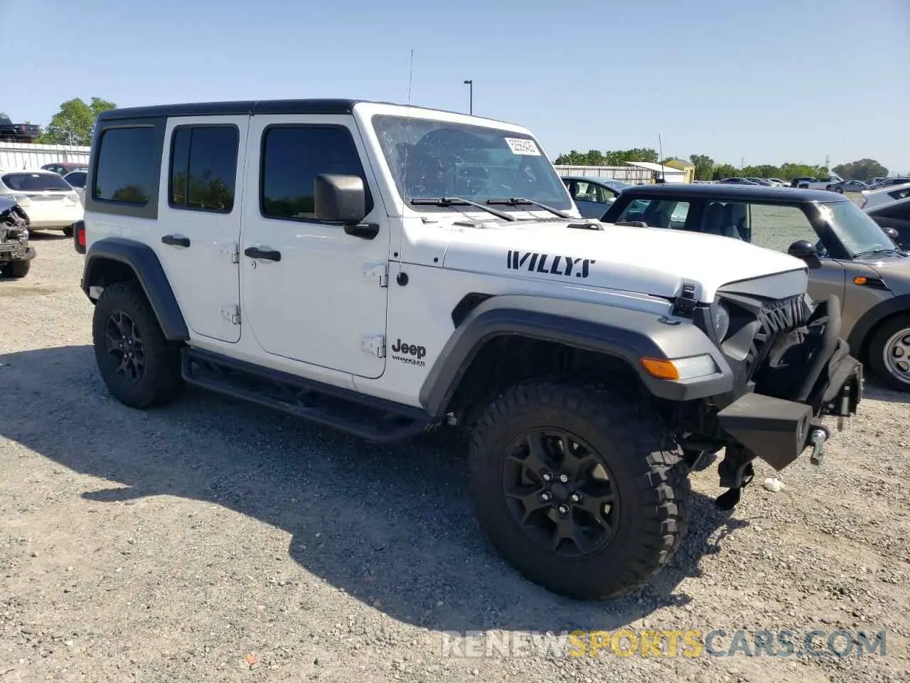 4 fotografías del automóvil dañado 1C4HJXDN4LW190062 JEEP WRANGLER 2020