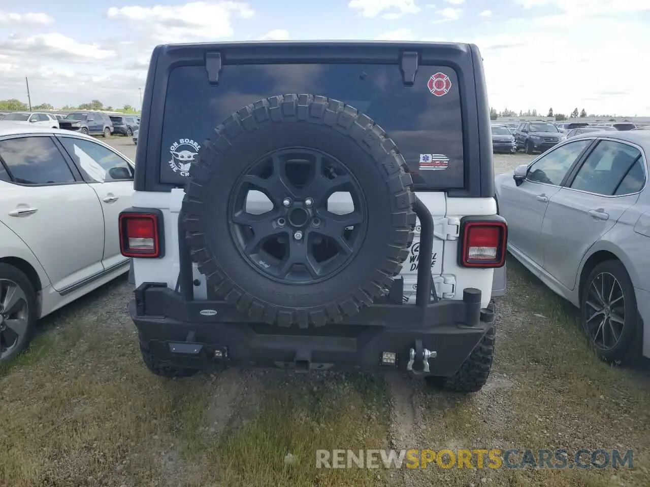 6 fotografías del automóvil dañado 1C4HJXDN4LW190062 JEEP WRANGLER 2020