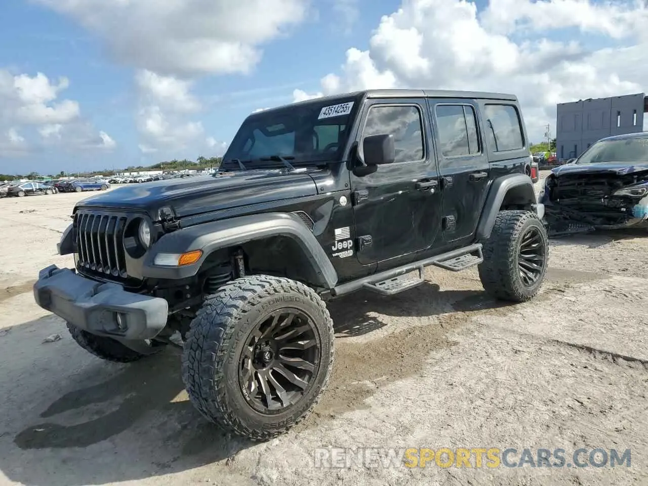 1 fotografías del automóvil dañado 1C4HJXDN4LW223755 JEEP WRANGLER 2020