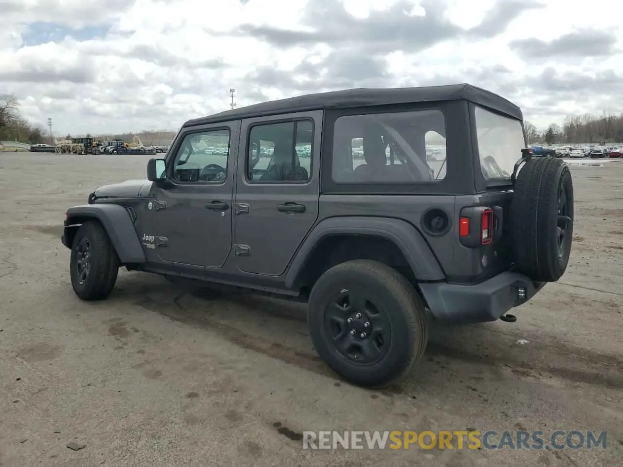2 fotografías del automóvil dañado 1C4HJXDN5LW128315 JEEP WRANGLER 2020