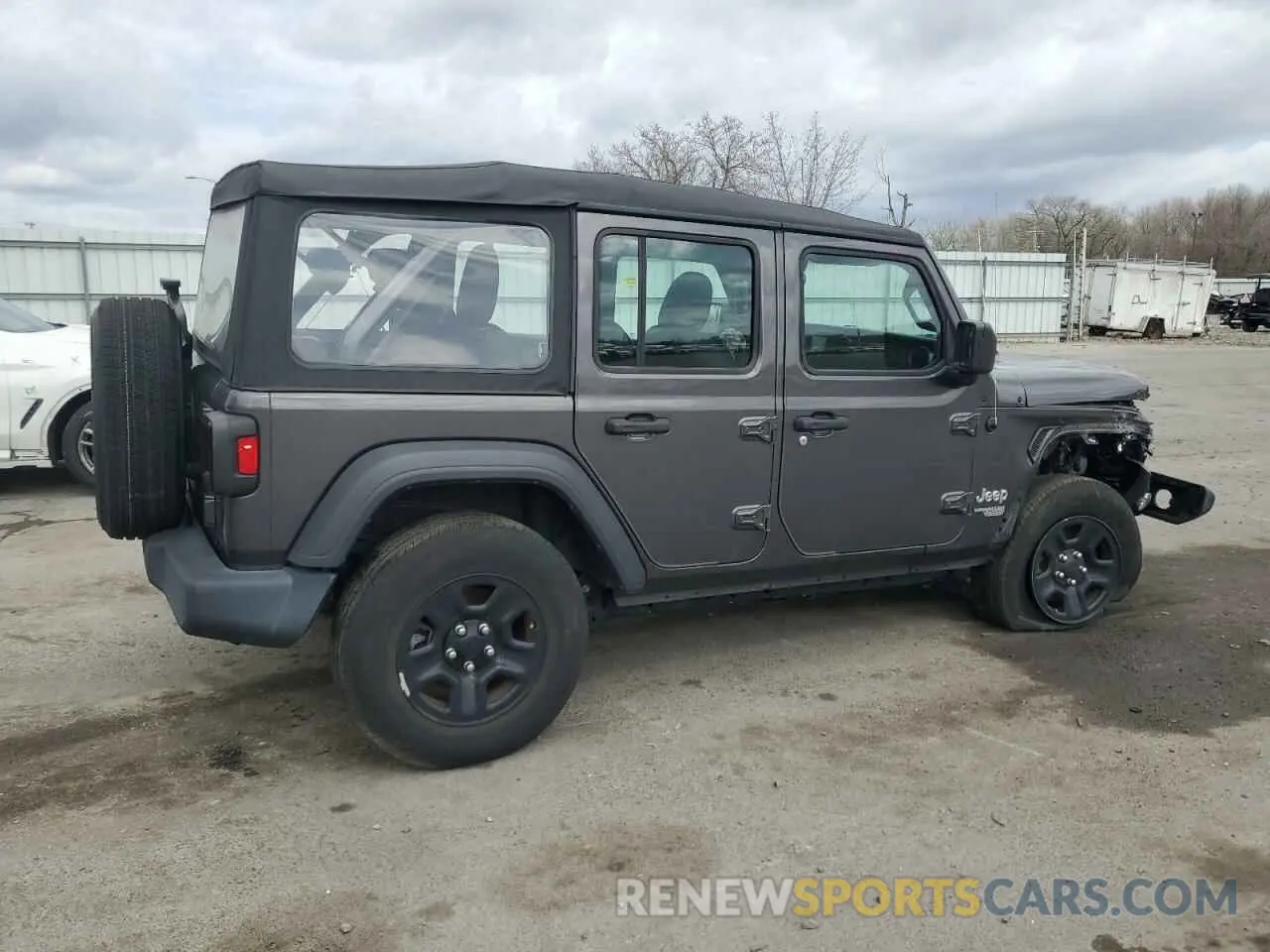 3 fotografías del automóvil dañado 1C4HJXDN5LW128315 JEEP WRANGLER 2020