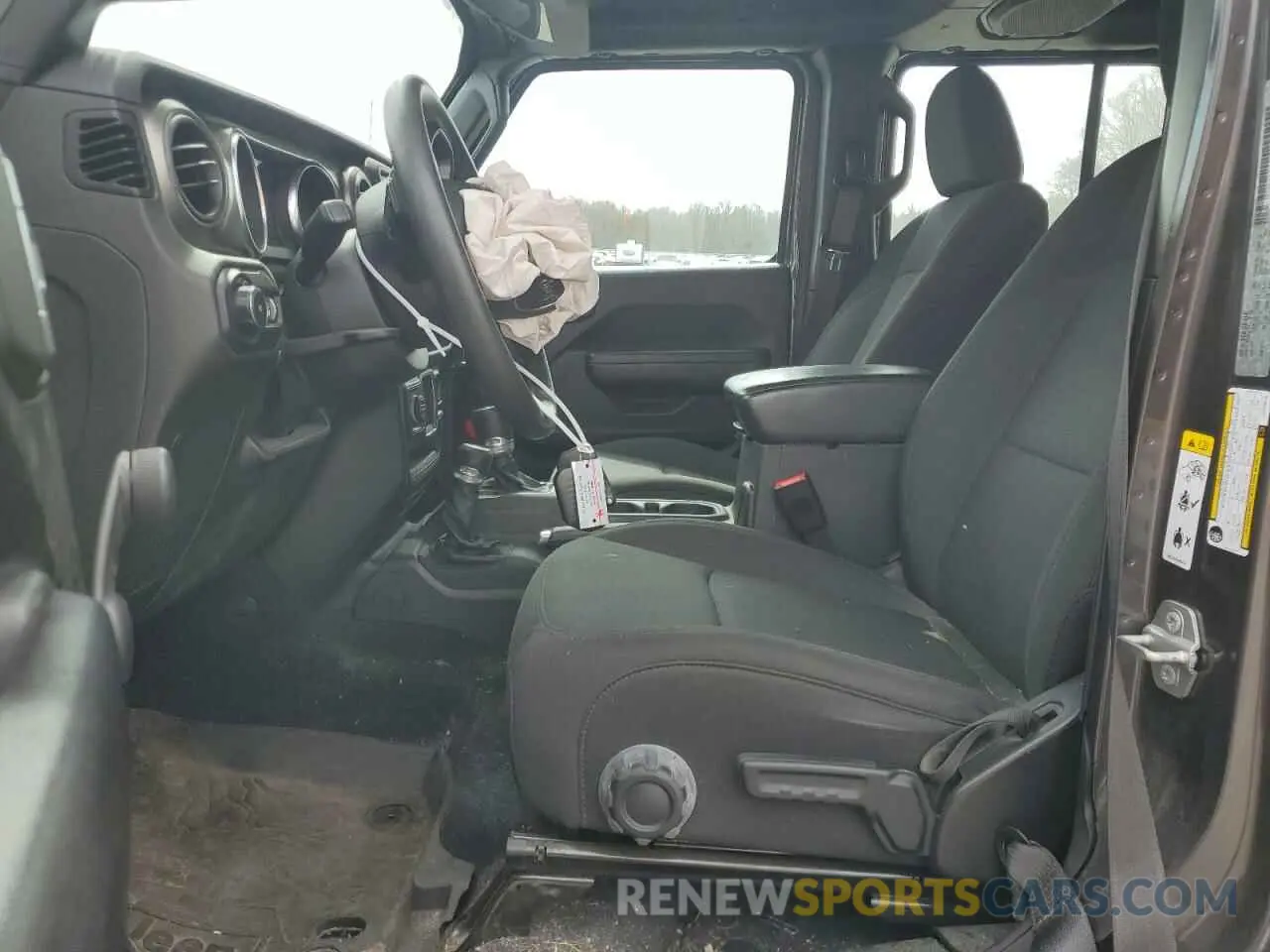 7 fotografías del automóvil dañado 1C4HJXDN5LW128315 JEEP WRANGLER 2020