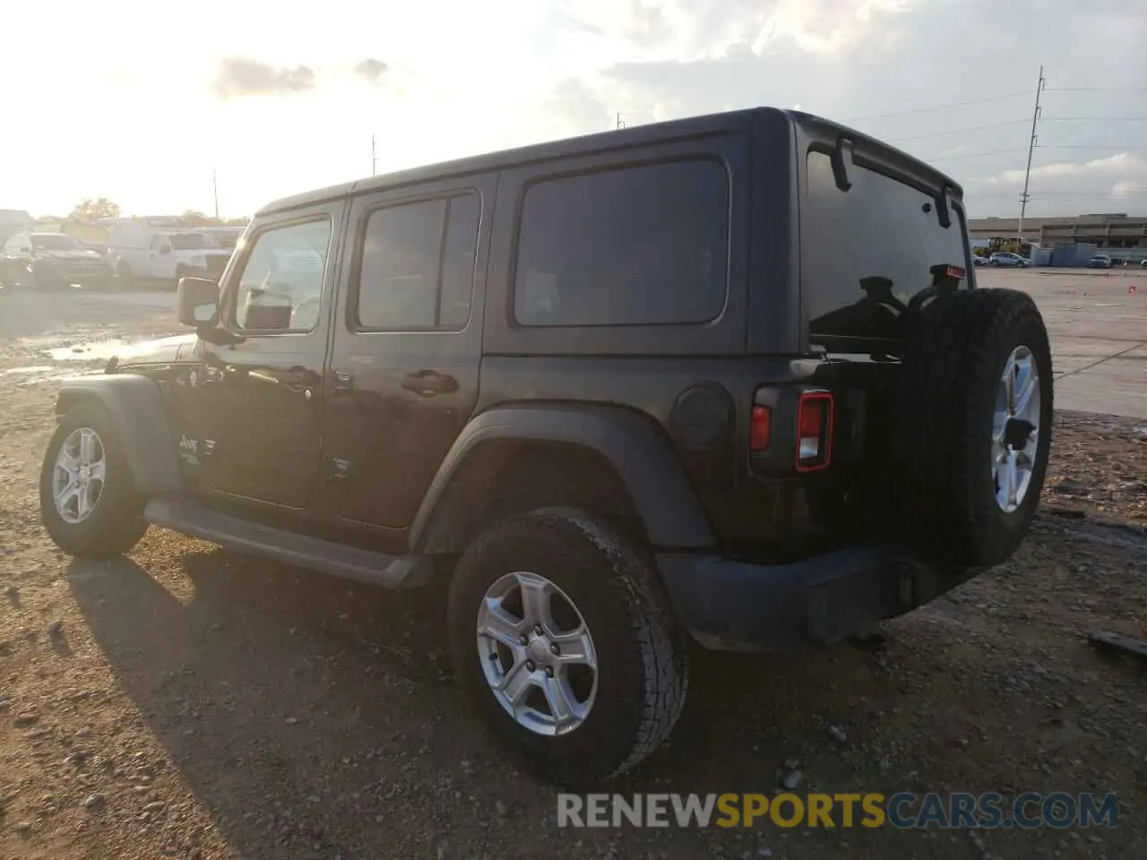 2 fotografías del automóvil dañado 1C4HJXDN5LW193598 JEEP WRANGLER 2020