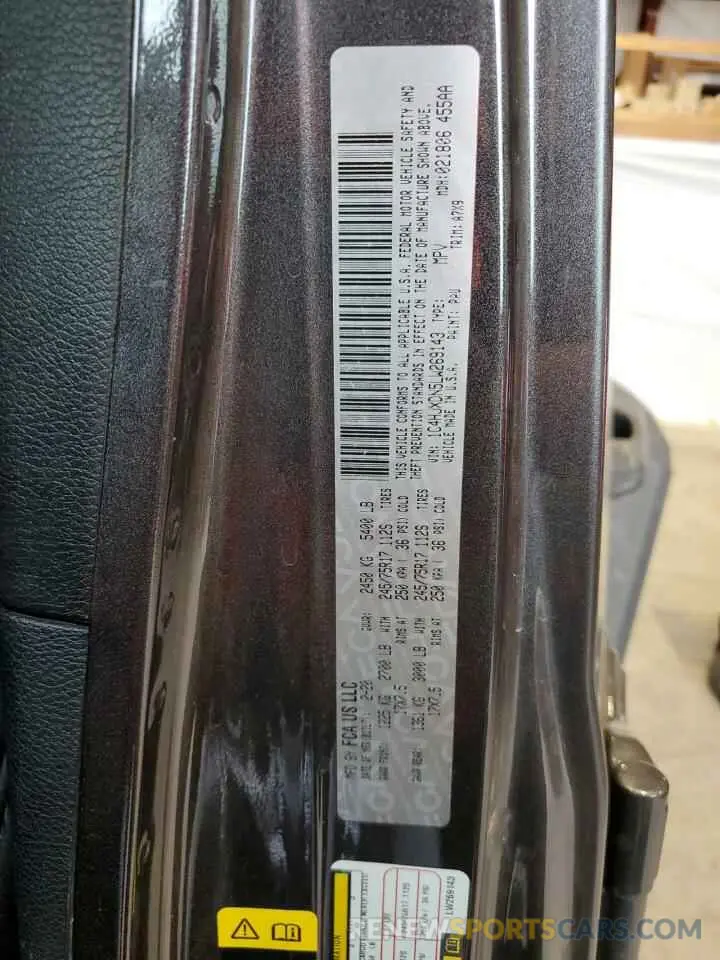 14 fotografías del automóvil dañado 1C4HJXDN5LW269143 JEEP WRANGLER 2020