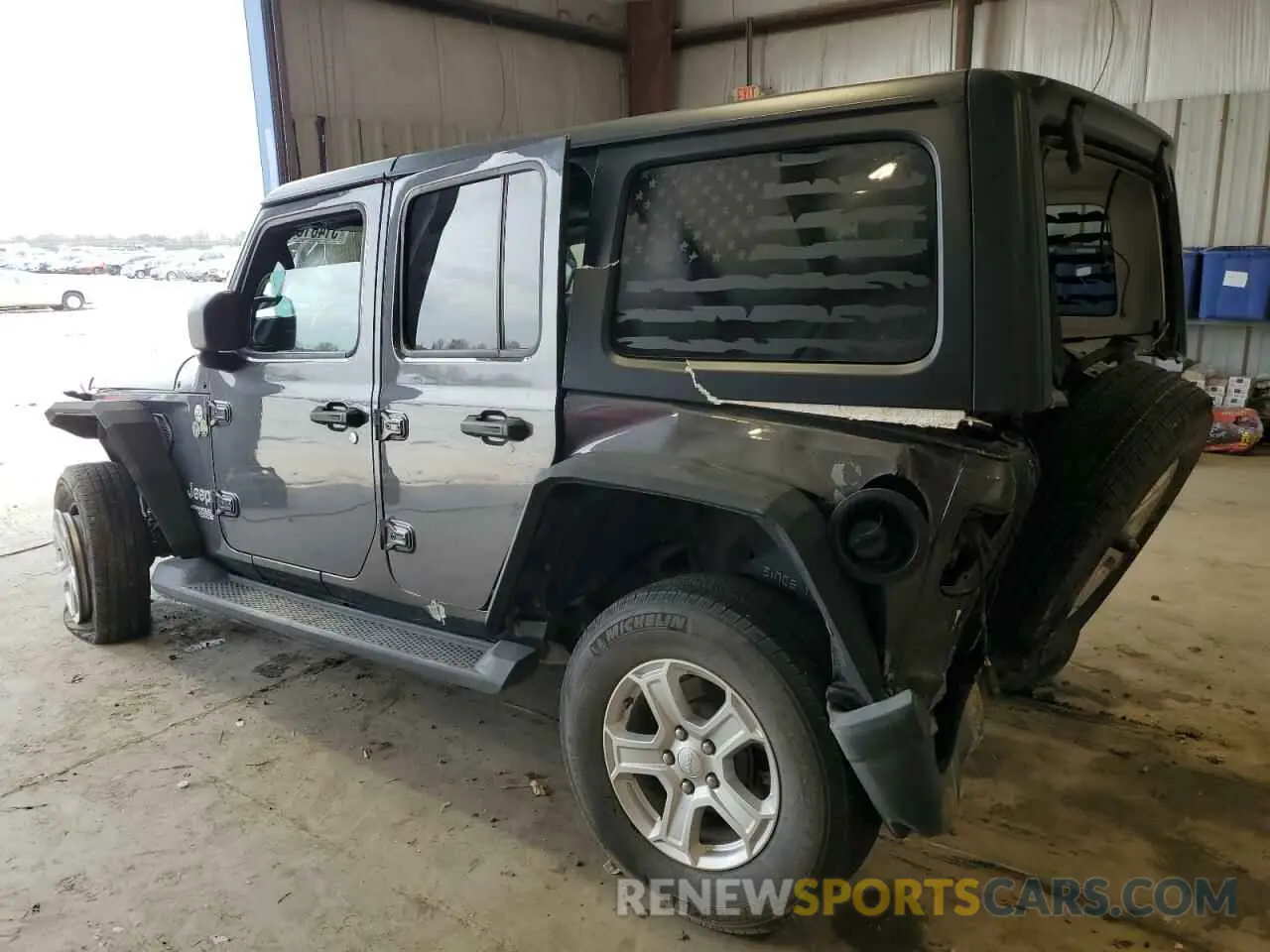 2 fotografías del automóvil dañado 1C4HJXDN5LW269143 JEEP WRANGLER 2020