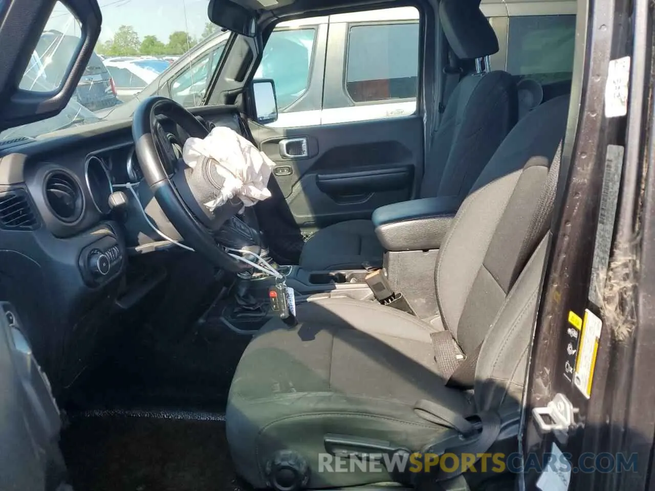 7 fotografías del automóvil dañado 1C4HJXDN5LW269143 JEEP WRANGLER 2020