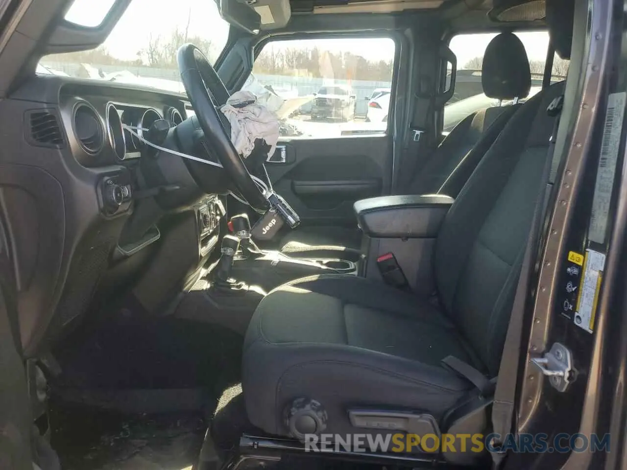 7 fotografías del automóvil dañado 1C4HJXDN5LW287982 JEEP WRANGLER 2020