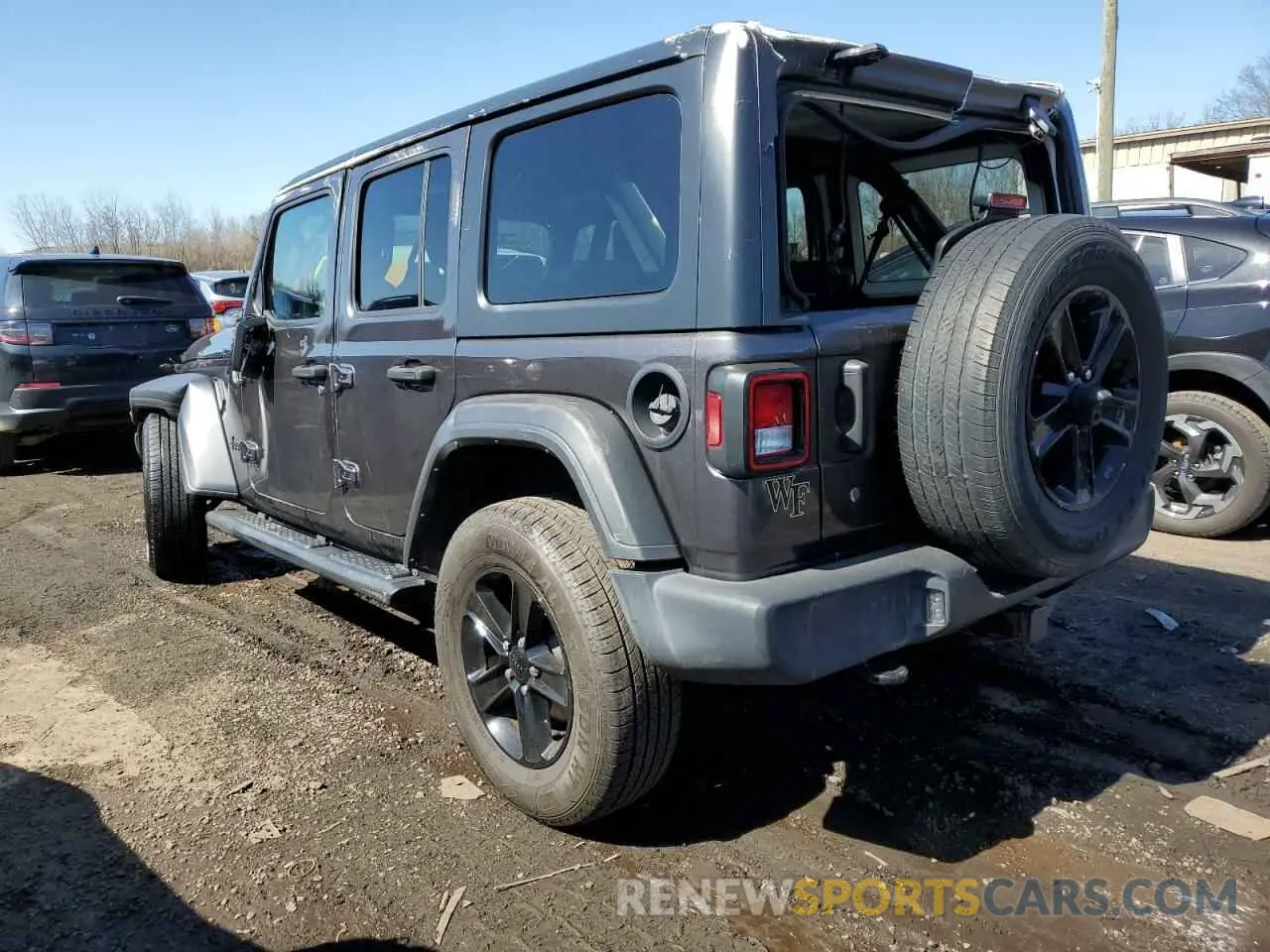 2 fotografías del automóvil dañado 1C4HJXDN6LW116397 JEEP WRANGLER 2020