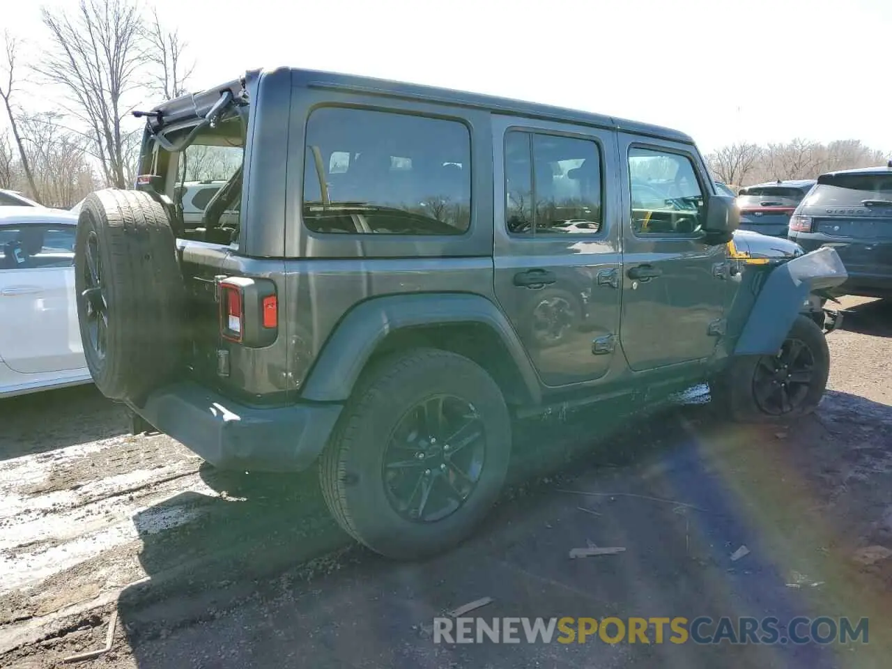 3 fotografías del automóvil dañado 1C4HJXDN6LW116397 JEEP WRANGLER 2020