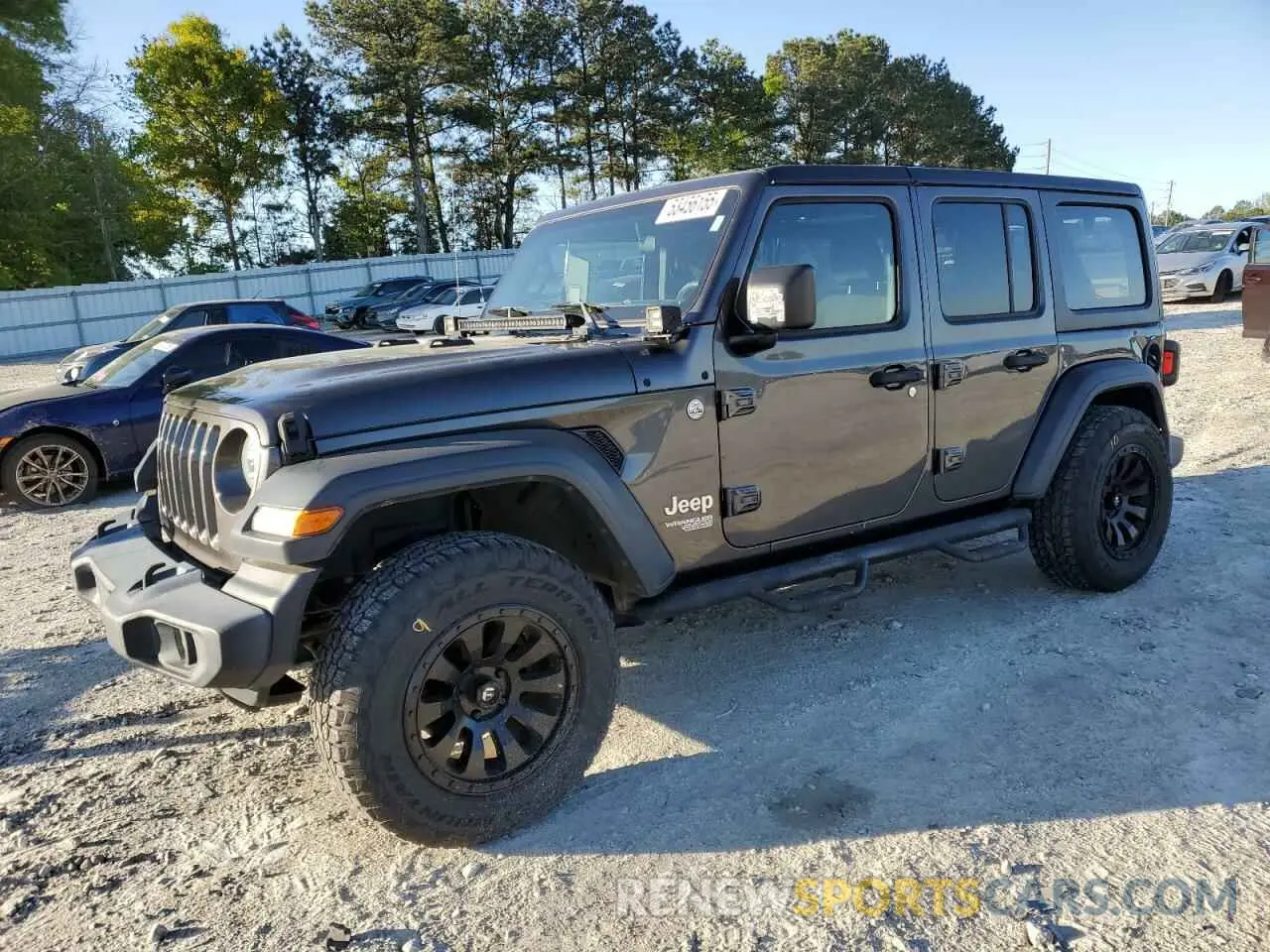 1 fotografías del automóvil dañado 1C4HJXDN6LW138707 JEEP WRANGLER 2020