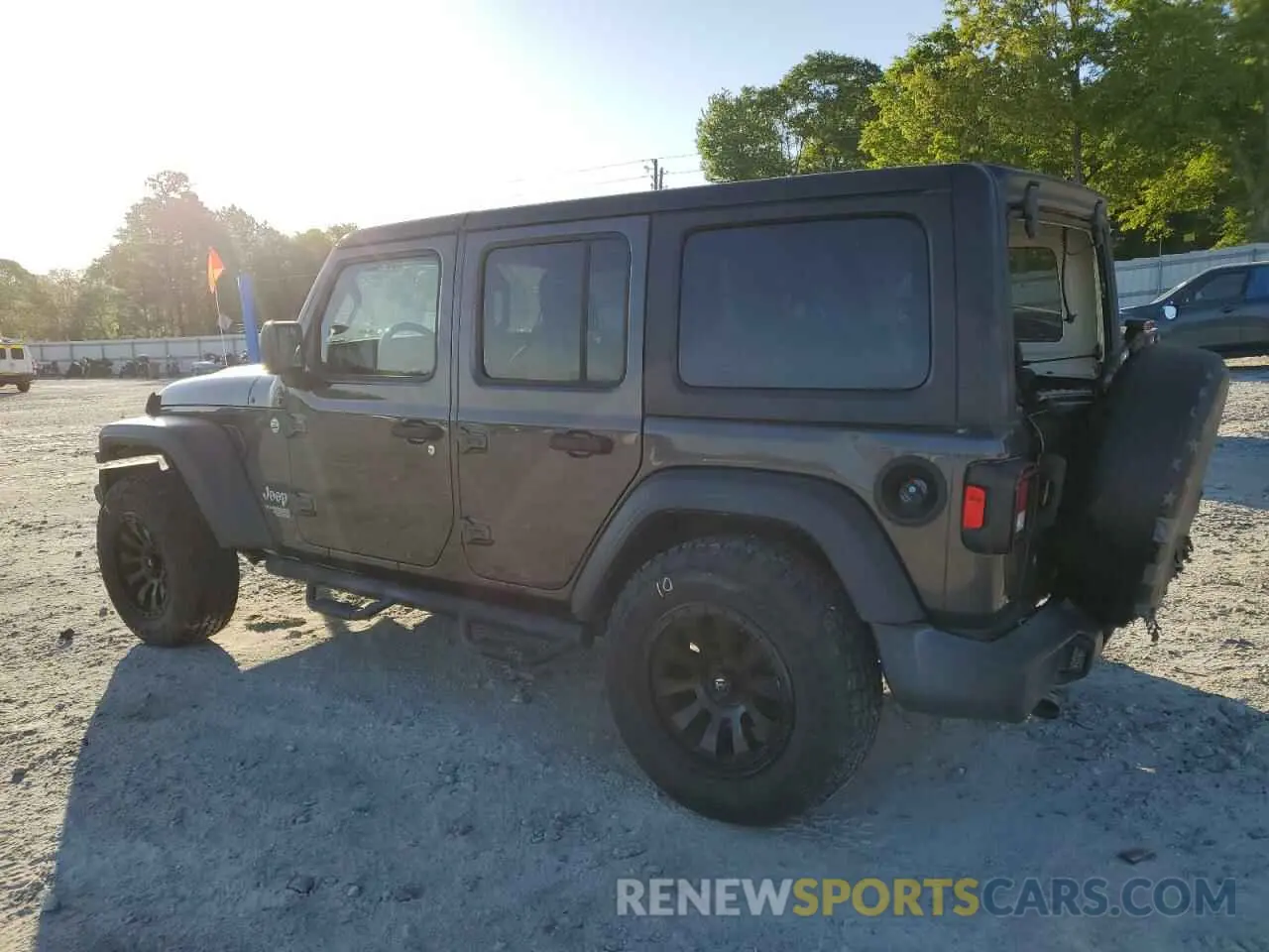 2 fotografías del automóvil dañado 1C4HJXDN6LW138707 JEEP WRANGLER 2020