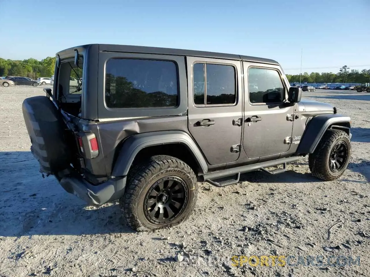 3 fotografías del automóvil dañado 1C4HJXDN6LW138707 JEEP WRANGLER 2020