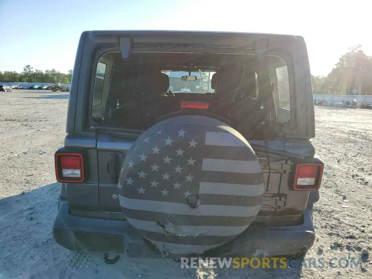 6 fotografías del automóvil dañado 1C4HJXDN6LW138707 JEEP WRANGLER 2020