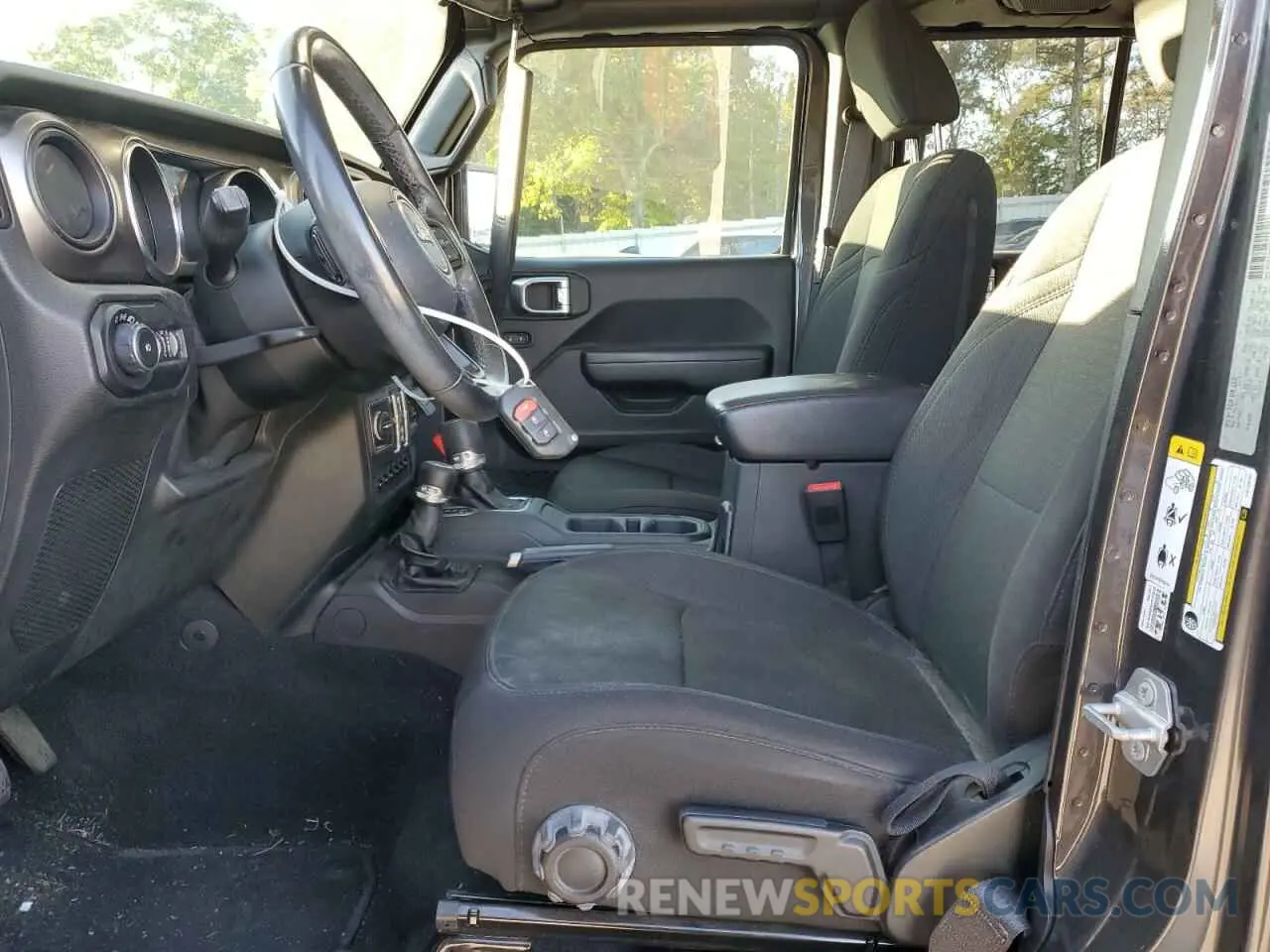 7 fotografías del automóvil dañado 1C4HJXDN6LW138707 JEEP WRANGLER 2020
