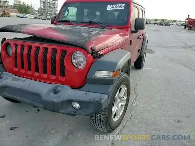 14 fotografías del automóvil dañado 1C4HJXDN7LW114089 JEEP WRANGLER 2020