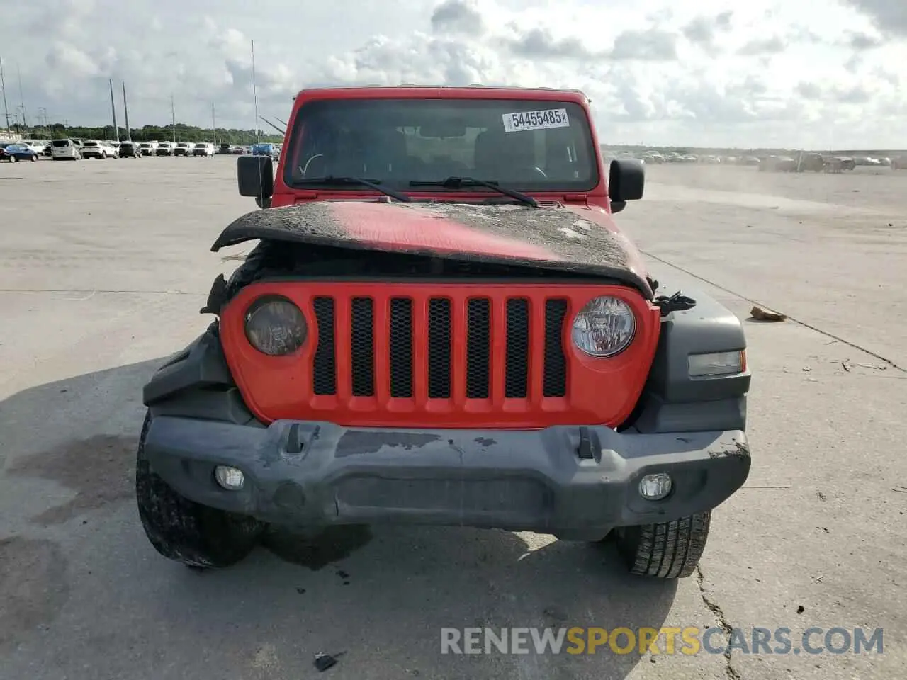 5 fotografías del automóvil dañado 1C4HJXDN7LW114089 JEEP WRANGLER 2020