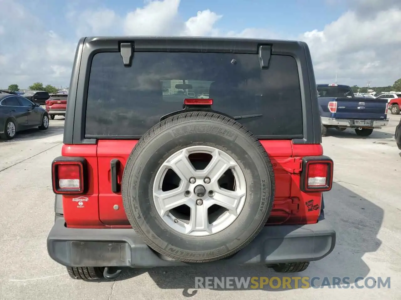 6 fotografías del automóvil dañado 1C4HJXDN7LW114089 JEEP WRANGLER 2020