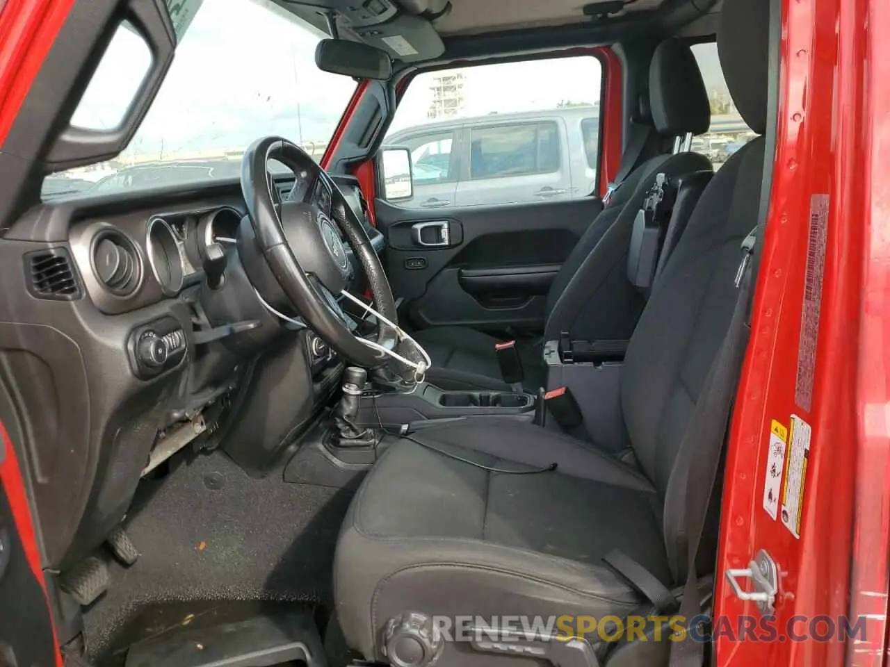 7 fotografías del automóvil dañado 1C4HJXDN7LW114089 JEEP WRANGLER 2020